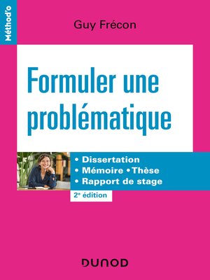 cover image of Formuler une problématique